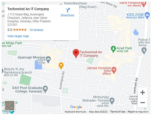 Techomind Location Map